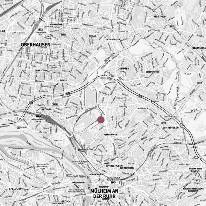 Europipe Office Tower Karte